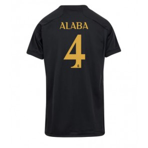 Real Madrid David Alaba #4 Rezervni Dres za Ženska 2023-24 Kratak Rukavima